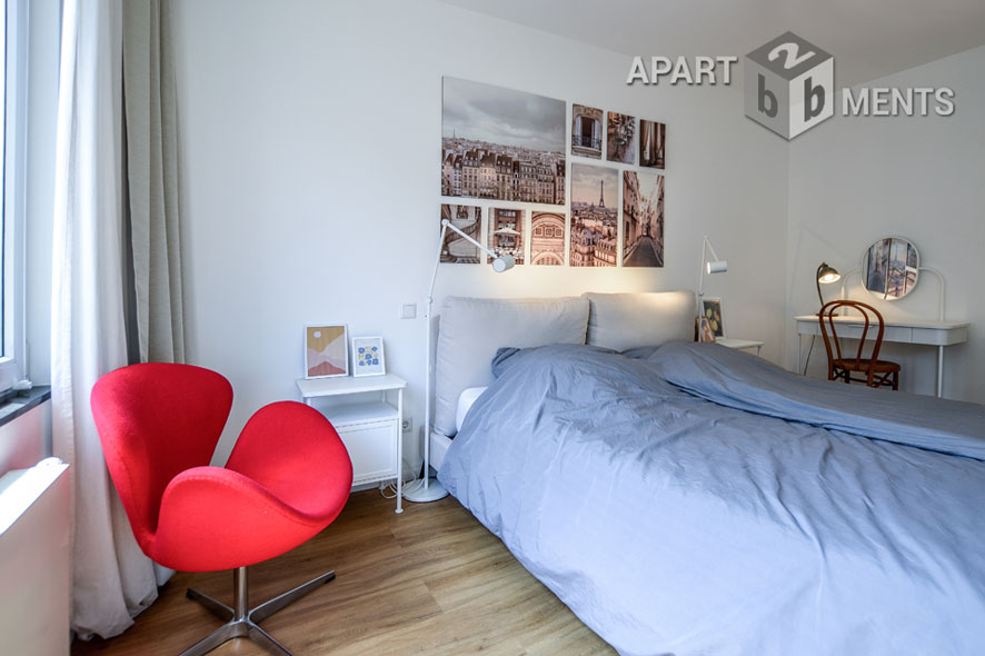 Modern möblierte und zentral gelegene Wohnung in Köln-Neustadt-Nord
