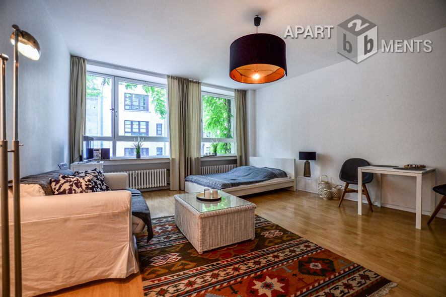 Modern möblierte Wohnung in bester Citylage in Köln-Altstadt-Nord