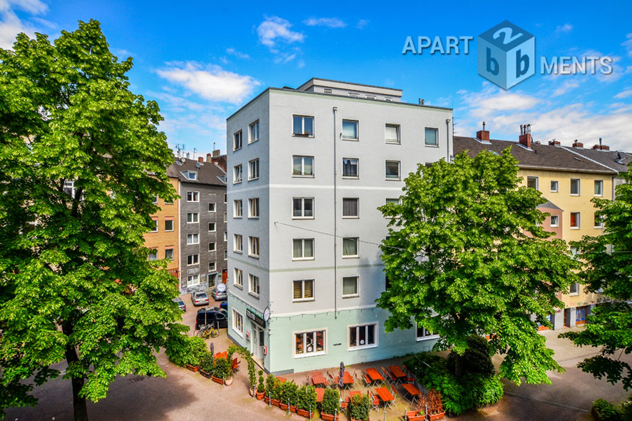 Modern möbliertes Apartment mit Balkon in Köln-Neustadt-Nord