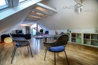 Comfortably furnished maisonette apartment in Cologne-Altstadt-Nord