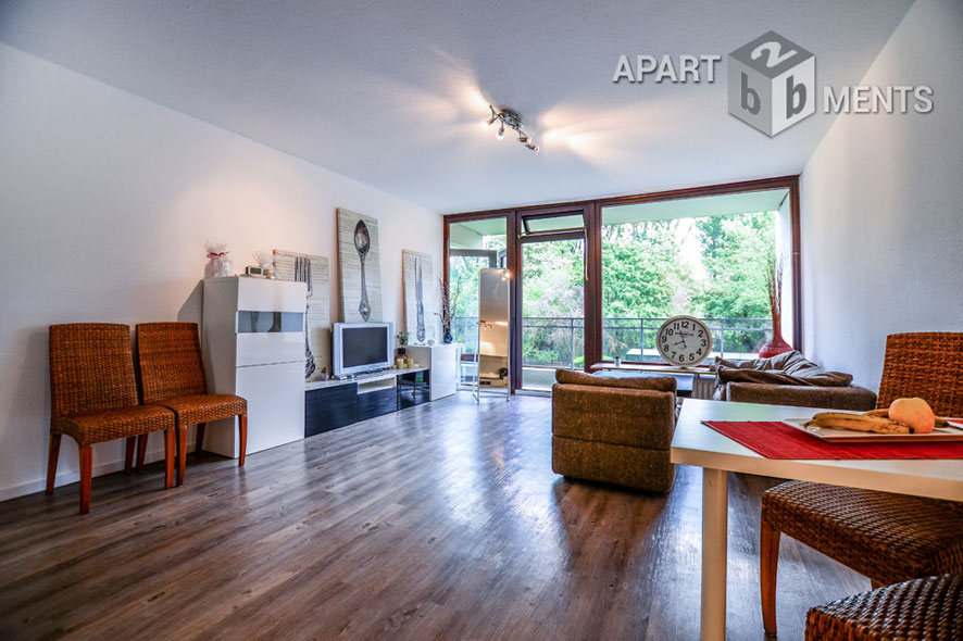 Furnished and spacious apartment in a quiet location in Cologne-Junkersdorf