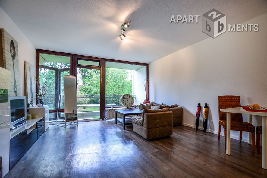 Furnished and spacious apartment in a quiet location in Cologne-Junkersdorf