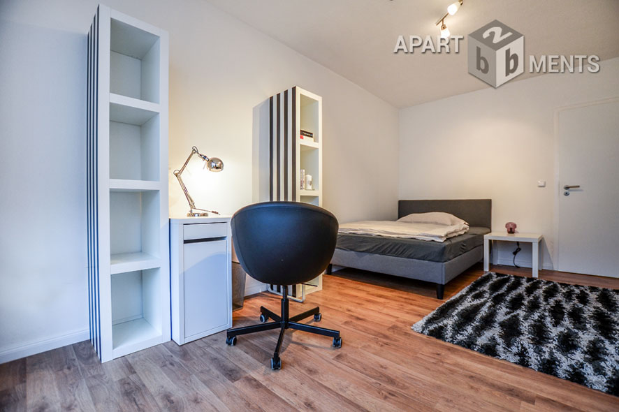 Möblierte Wohnung mit 3 Schlafzimmern in Köln-Deutz