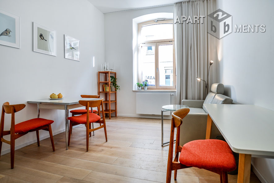 Modern furnished apartment in a central location in Cologne-Ehrenfeld