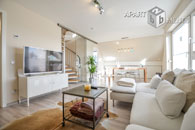 Modern furnished maisonette apartment with terrace in Cologne-Widdersdorf