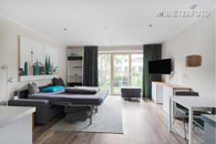 Modern furnished apartment with terrace in Cologne-Lindenthal