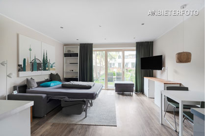 Modern furnished apartment with terrace in Cologne-Lindenthal