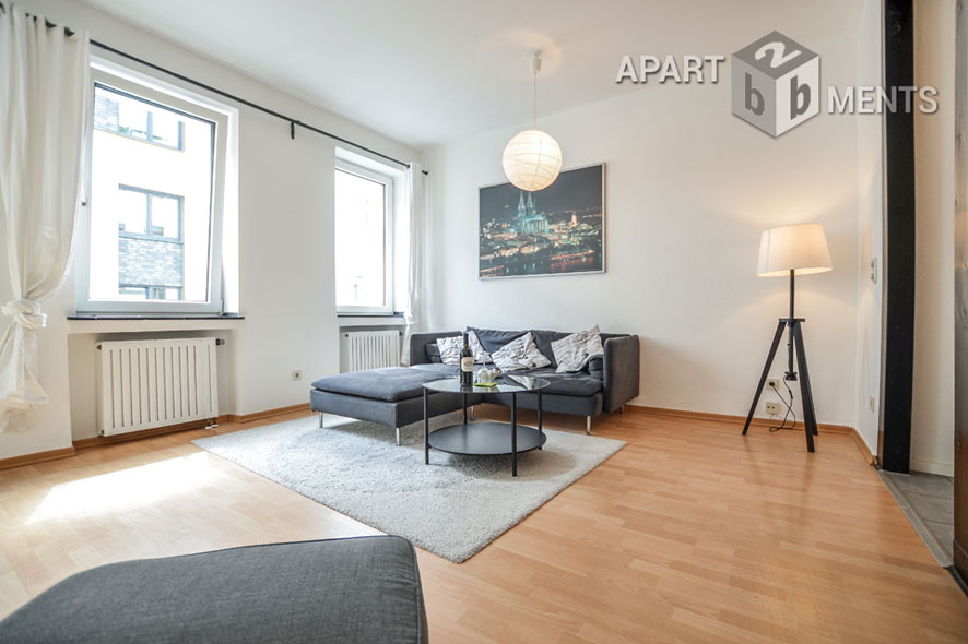 Modern möbliertes Apartment in bester Citylage in Köln Altstadt-Nord