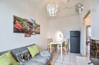 Modern and functionally furnished apartment with balcony in Cologne-Sülz