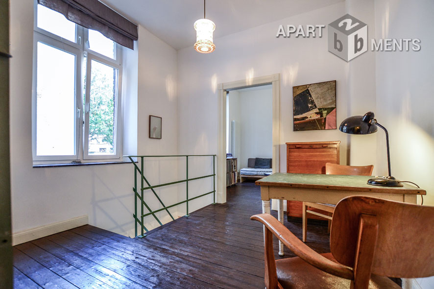 Möblierte Wohnung auf 2 Ebenen in Köln-Nippes