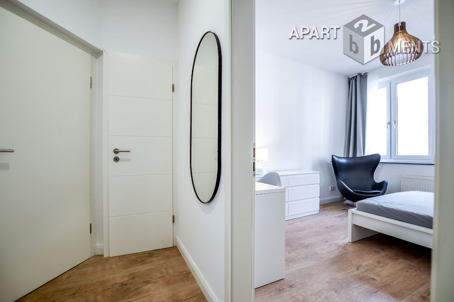 Modern möblierte und zentral gelegene Wohnung in Köln-Neustadt-Nord
