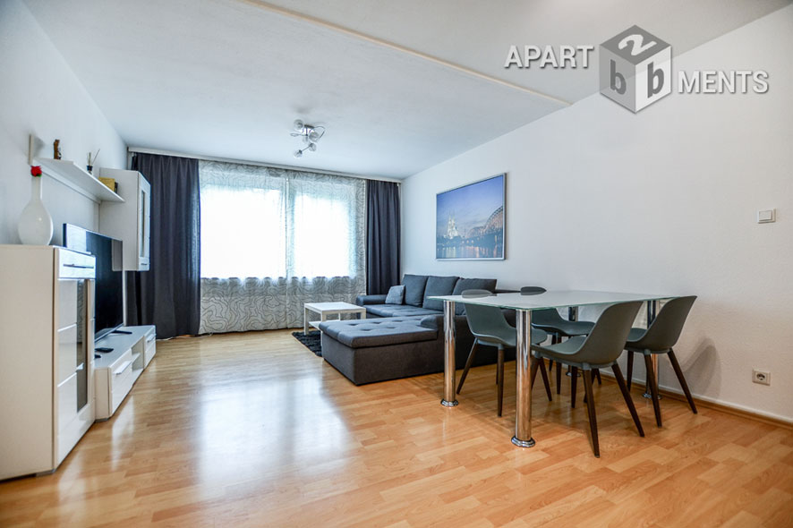 Furnished 3 room apartment in Cologne-Lindenthal