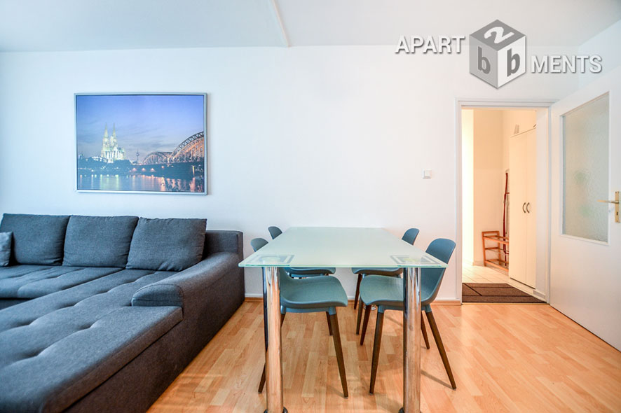 Furnished 3 room apartment in Cologne-Lindenthal