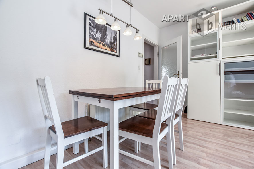 Möblierte 3-Zimmer-Wohnung mit PKW-Stellplatz und 2 Balkonen in Köln-Neustadt-Nord