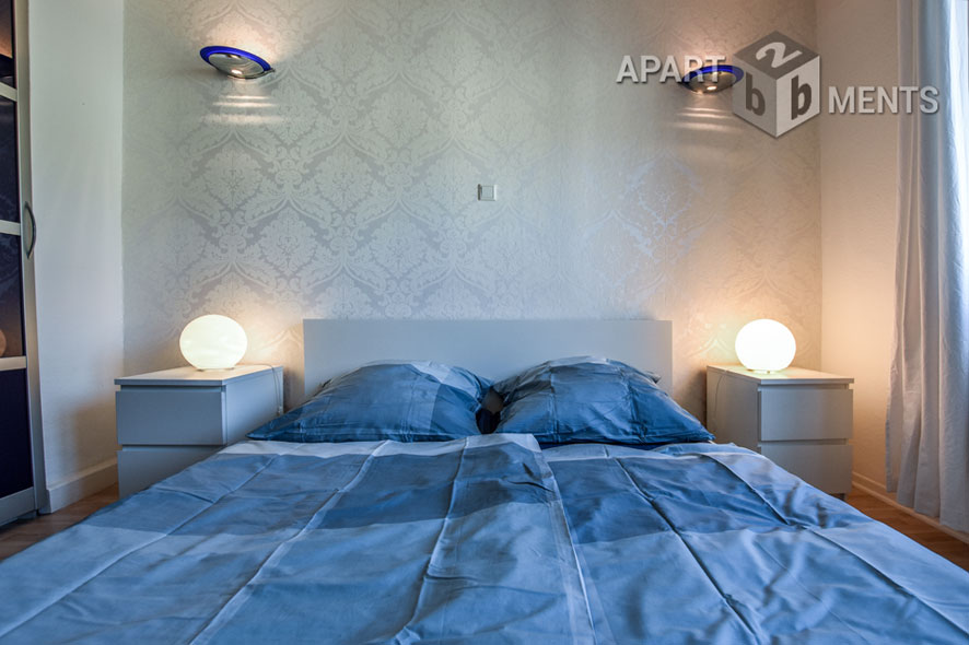 Möblierte 3-Zimmer-Wohnung mit PKW-Stellplatz und 2 Balkonen in Köln-Neustadt-Nord