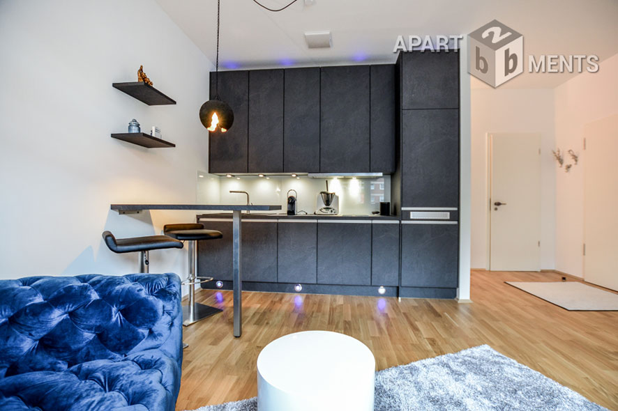 Modern furnished flat in Cologne-Deutz