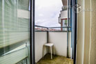 Furnished and spacious apartment with small balcony in Cologne-Sülz