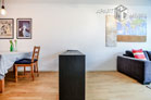 Furnished and spacious apartment with small balcony in Cologne-Sülz