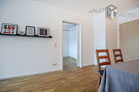 Furnished and spacious apartment with small balcony in Cologne-Sülz