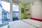 Furnished and spacious apartment with small balcony in Cologne-Sülz