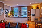 Möbliertes 2 Zimmer-Luxus-Smart-Home mit Loggia im Gerlingtower im Gerlingquartier in Köln-Altstadt-Nord