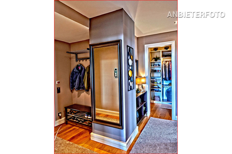 Möbliertes 2 Zimmer-Luxus-Smart-Home mit Loggia im Gerlingtower im Gerlingquartier in Köln-Altstadt-Nord