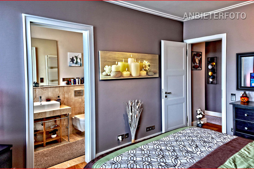 Möbliertes 2 Zimmer-Luxus-Smart-Home mit Loggia im Gerlingtower im Gerlingquartier in Köln-Altstadt-Nord