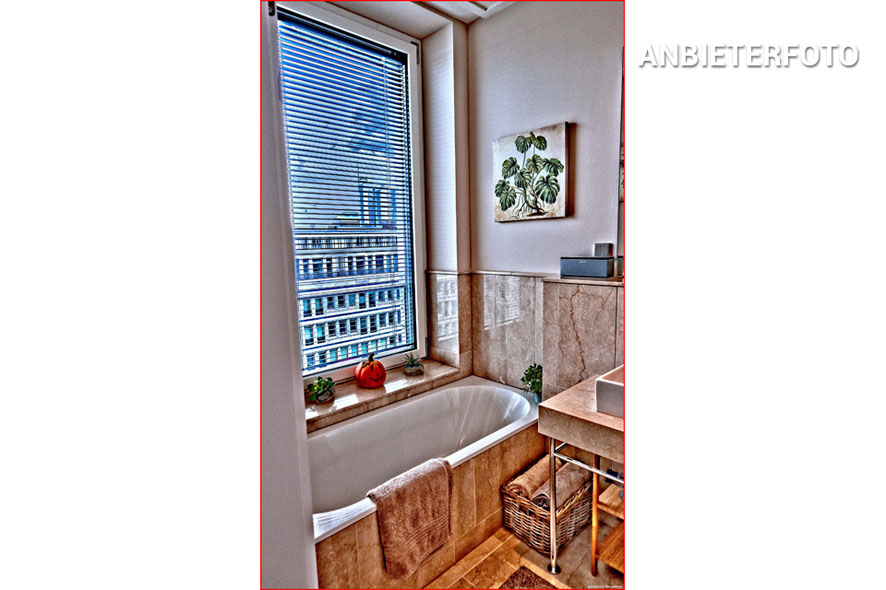 Möbliertes 2 Zimmer-Luxus-Smart-Home mit Loggia im Gerlingtower im Gerlingquartier in Köln-Altstadt-Nord
