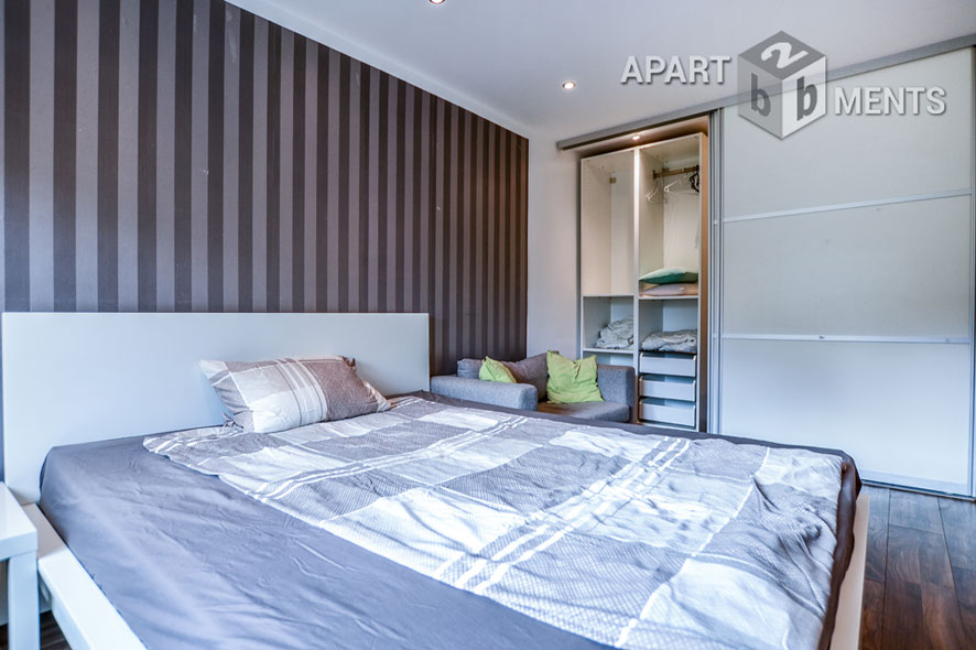 High quality and modern furnished apartment in Cologne-Zollstock