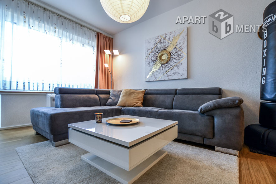 Furnished and spacious apartment with balcony in Leverkusen-Opladen