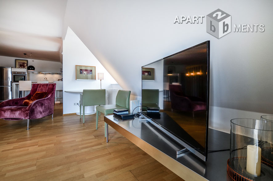 Möblierte Luxus-Wohnung mit 2 Schlafzimmern in Köln-Neustadt-Nord