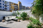 Modern furnished and centrally located apartment with terrace and garden in Cologne-Altstadt-North