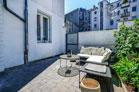 Modern furnished and centrally located apartment with terrace and garden in Cologne-Altstadt-North