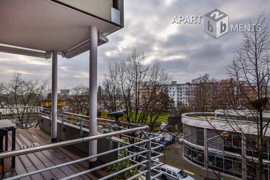 Modern möbliertes Apartment in Köln-Neustadt-Nord mit Domblick - Erstbezug