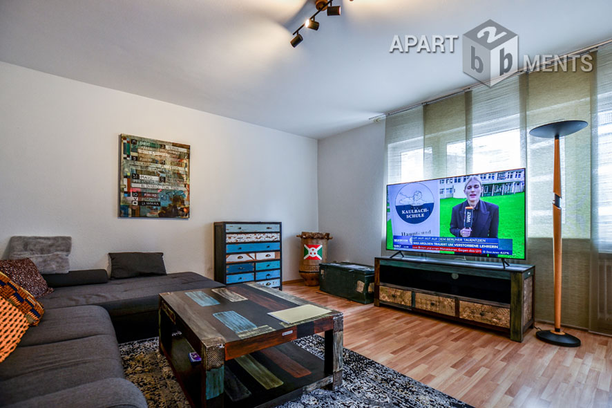Furnished apartment with balcony in Cologne-Altstadt-Süd
