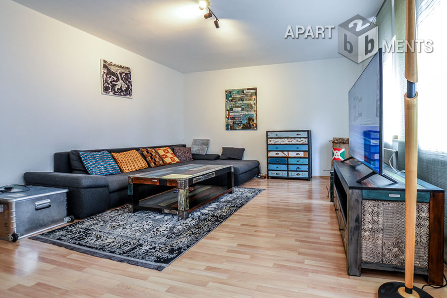 Furnished apartment with balcony in Cologne-Altstadt-Süd