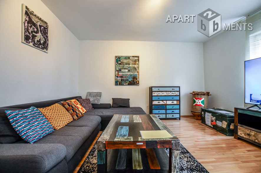 Furnished apartment with balcony in Cologne-Altstadt-Süd