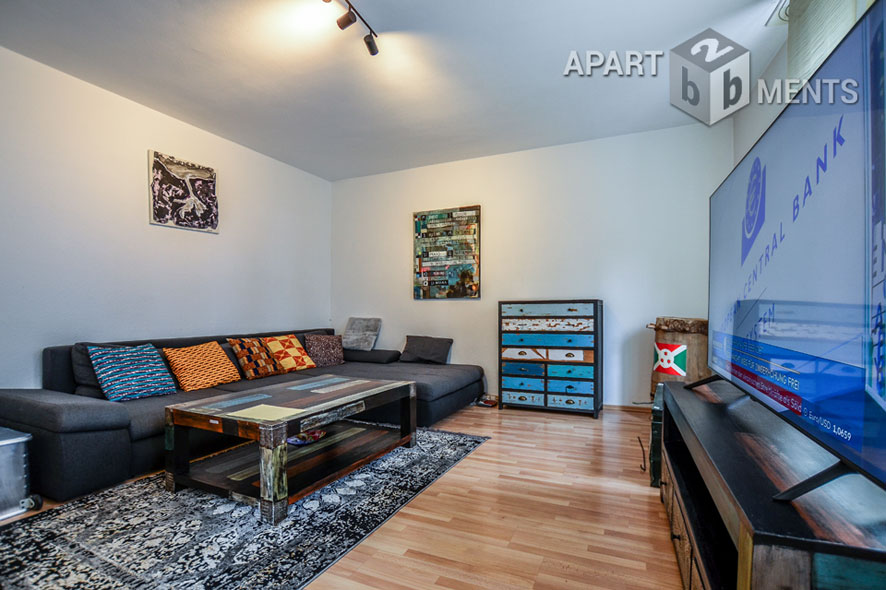 Furnished apartment with balcony in Cologne-Altstadt-Süd