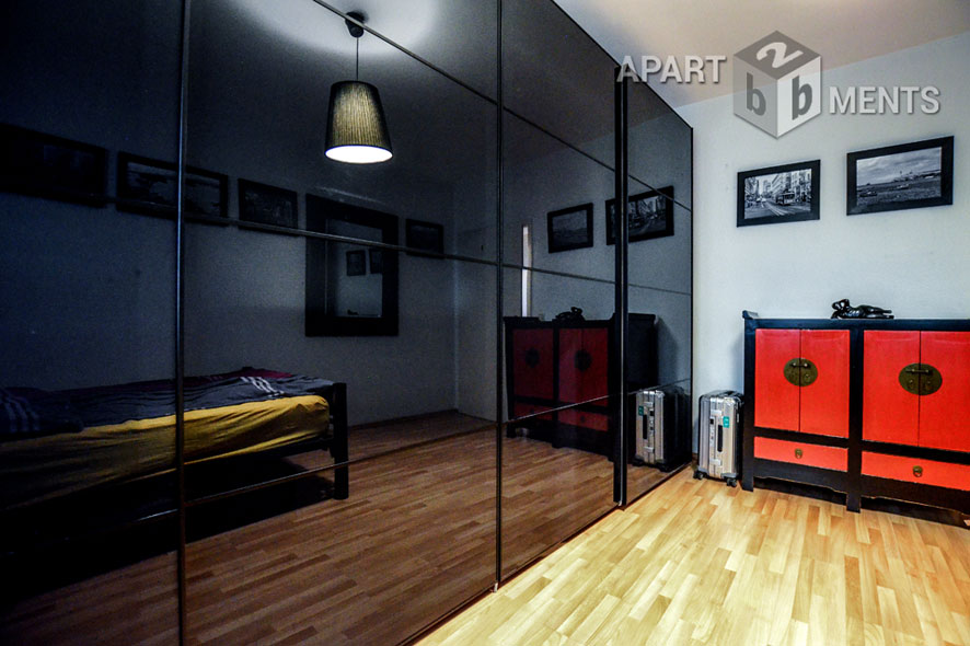 Furnished apartment with balcony in Cologne-Altstadt-Süd