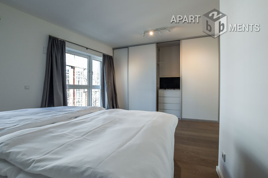 Möblierte Maisonette Wohnung in einer außergewöhnlichen Wohnanlage in Köln-Altstadt-Nord