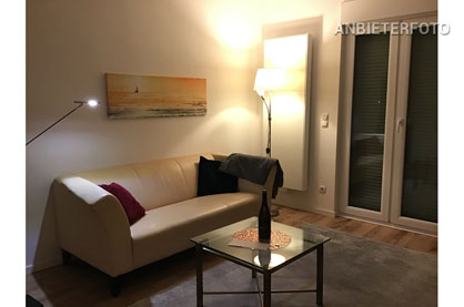 Modern furnished apartment with balcony in Cologne-Humboldt-Gremberg