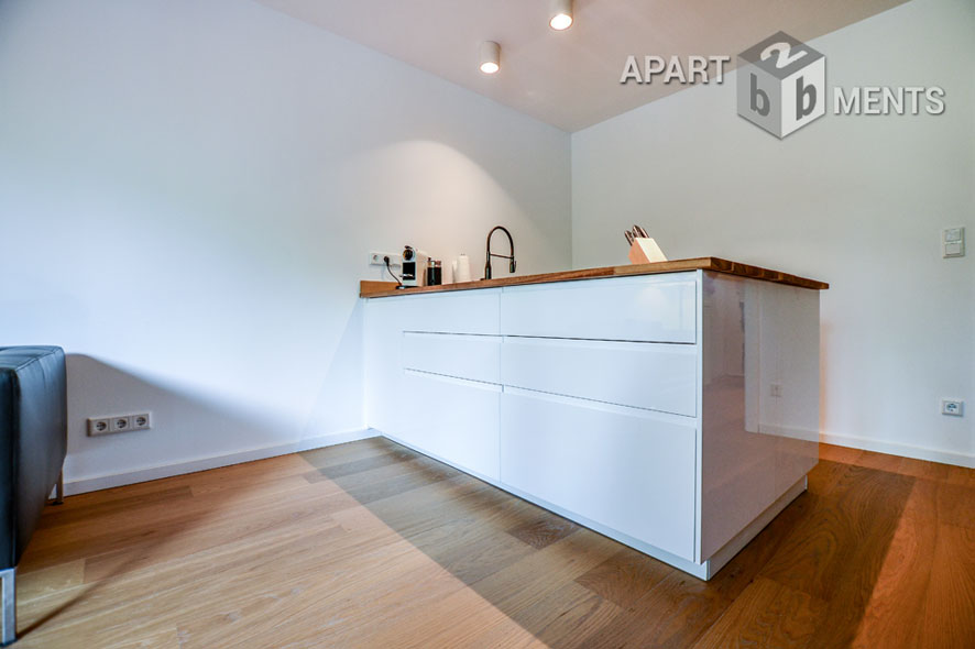 Exclusively furnished 2-room apartment in Cologne-Neustadt-North with balcony