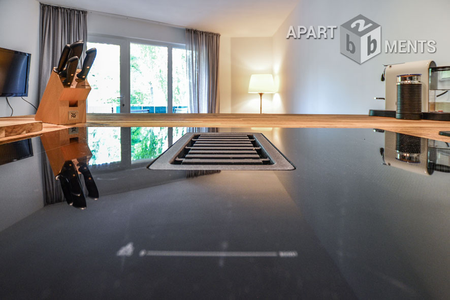 Exclusively furnished 2-room apartment in Cologne-Neustadt-North with balcony