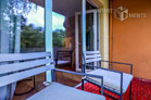 Exclusively furnished 2-room apartment in Cologne-Neustadt-North with balcony