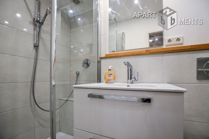 Exclusively furnished 2-room apartment in Cologne-Neustadt-North with balcony