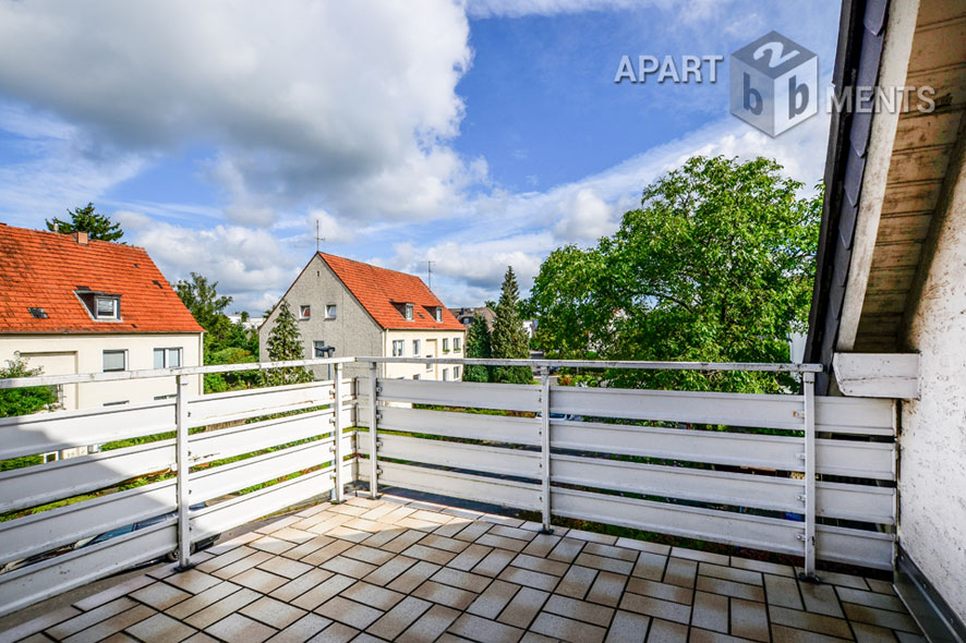 Furnished 2-room apartment with balcony in Bergisch Gladbach-Refrath