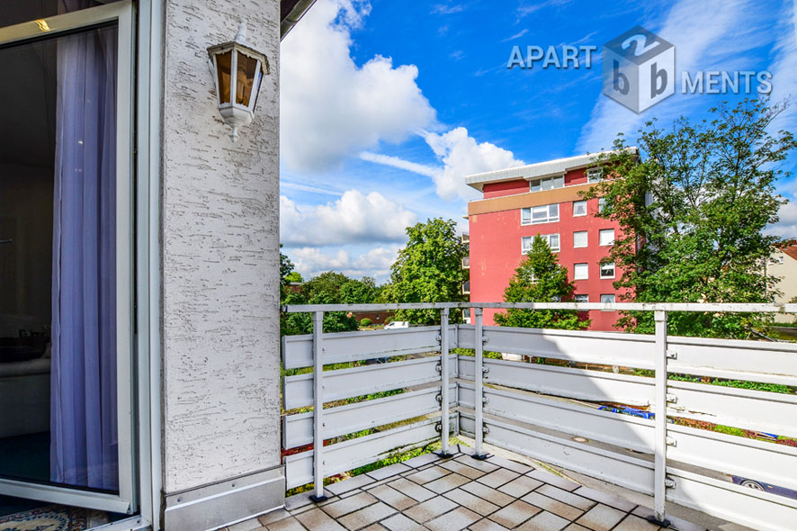 Furnished 2-room apartment with balcony in Bergisch Gladbach-Refrath
