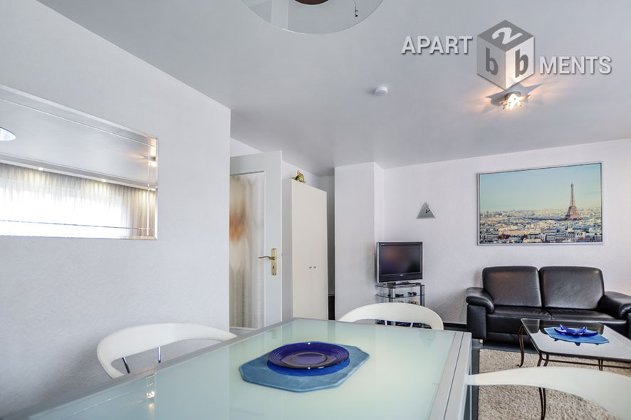 Furnished 2-room apartment with balcony in Bergisch Gladbach-Refrath