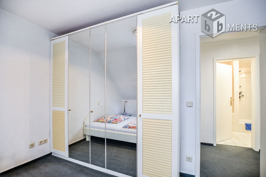 Furnished 2-room apartment with balcony in Bergisch Gladbach-Refrath