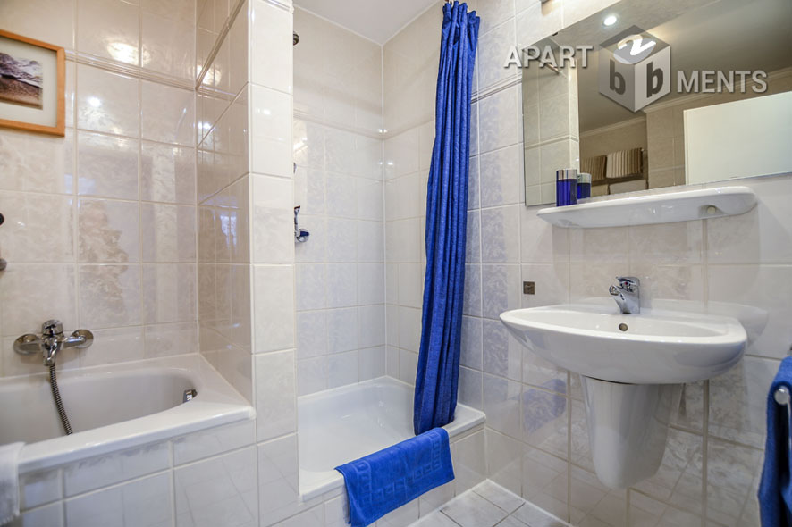 Furnished 2-room apartment with balcony in Bergisch Gladbach-Refrath